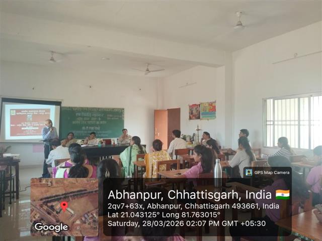 Geogrophy Events-One day Lectuer-Govt kavyopadhyay hiralal college Abhanpur-Rajim Road