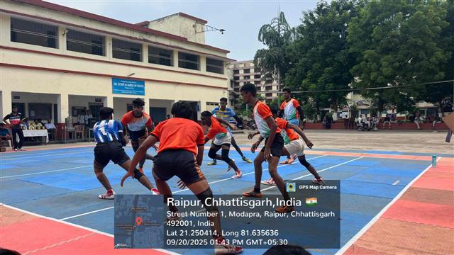 Photo Gallery-Sector Level Kabaddi Competition-Govt kavyopadhyay hiralal college Abhanpur-Rajim Road